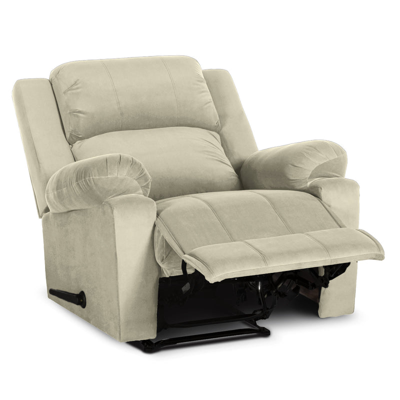 In House Rocking & Rotating Recliner Upholstered Chair with Controllable Back - Pink-905140-PK (6613413625952)