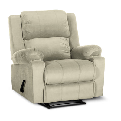 In House Classic Recliner Upholstered Chair with Controllable Back - Pink-905138-PK (6613412675680)