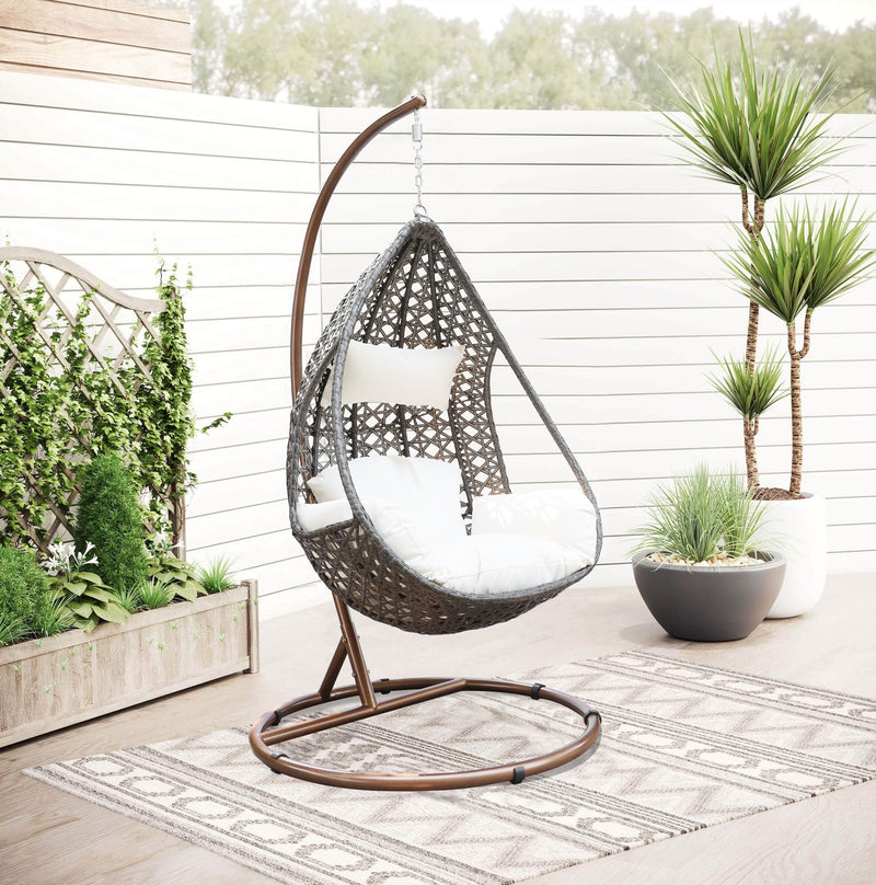 Hangging chair with cushion (6576879763552)