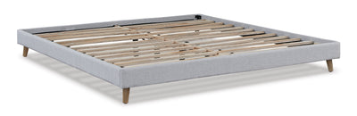 Tannally King Upholstered Platform Bed (6646732259424)