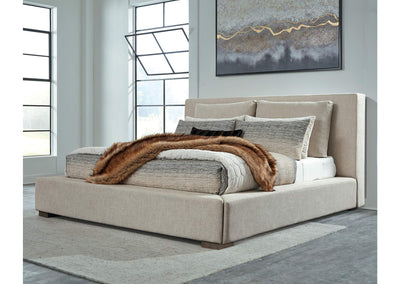 Langford King Upholstered Bed (6535215054944)