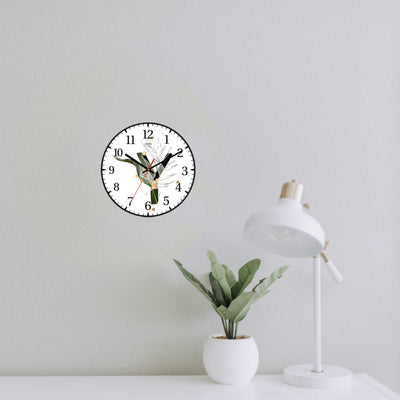 Wall Clock Decorative Y letter Battery Operated -LWHSWC30B-C17 (6622831804512)