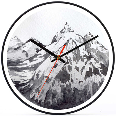 Wall Clock Decorative Top snow Battery Operated -LWHSWC30B-C6 (6622831411296)