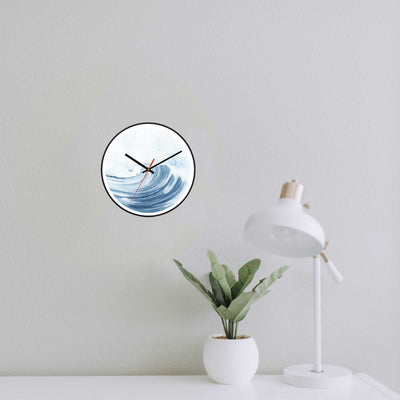 Wall Clock Decorative Long ocean wave Battery Operated -LWHSWC30B-C8 (6622831476832)