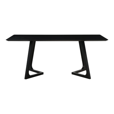 Godenza Dining Table Rectangular Black Ash - Al Rugaib Furniture (4583294763104)