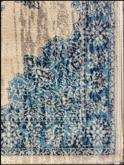 Bazar turquoise Rug (6563427450976)