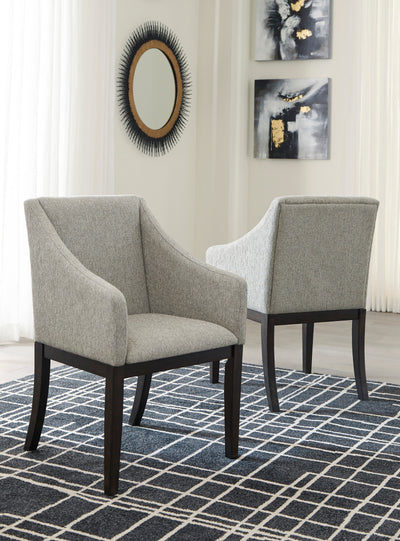 DINING UPH ARM CHAIR