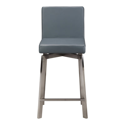 Giro Swivel Counter Stool Grey - Al Rugaib Furniture (4583171883104)