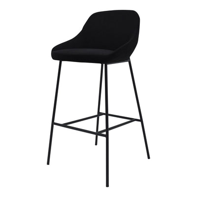 Shelby Bar Stool Black - Al Rugaib Furniture (4731321483360)