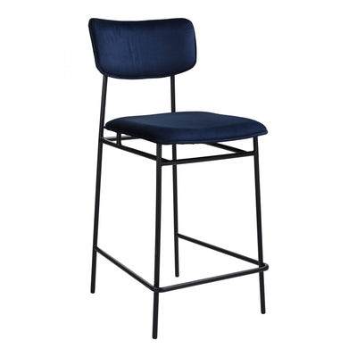 Sailor Counter Stool Blue (6579359711328)