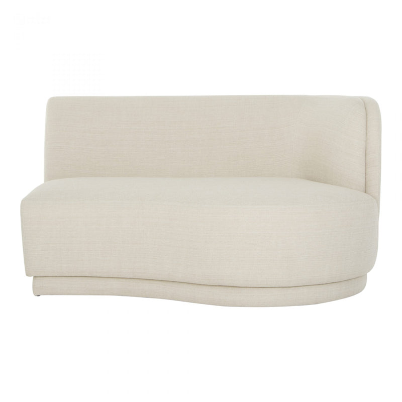 YOON 2 SEAT SOFA RIGHT CREAM (6563213410400)