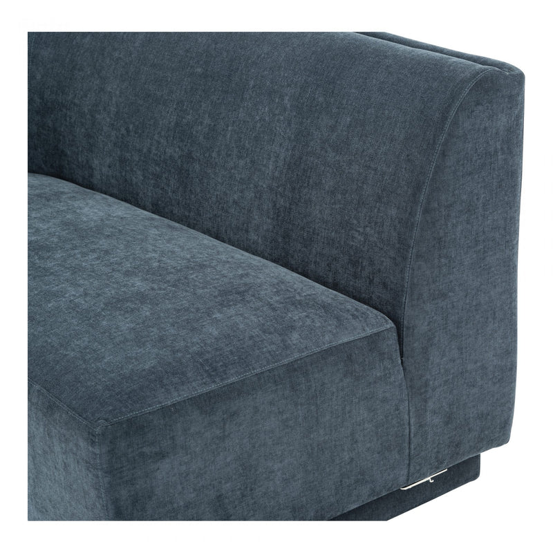 YOON 2 SEAT SOFA LEFT DUSTY BLUE (6563213639776)