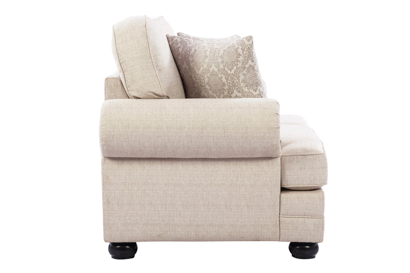 St. Lucie Beige Loveseat (6639462580320)