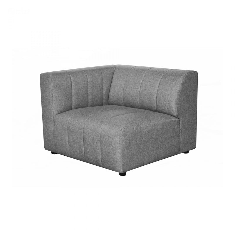 LYRIC ARM CHAIR LEFT GREY (6564573511776)