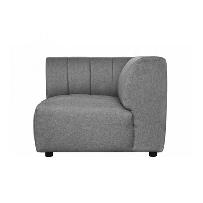 LYRIC ARM CHAIR LEFT GREY (6564573511776)