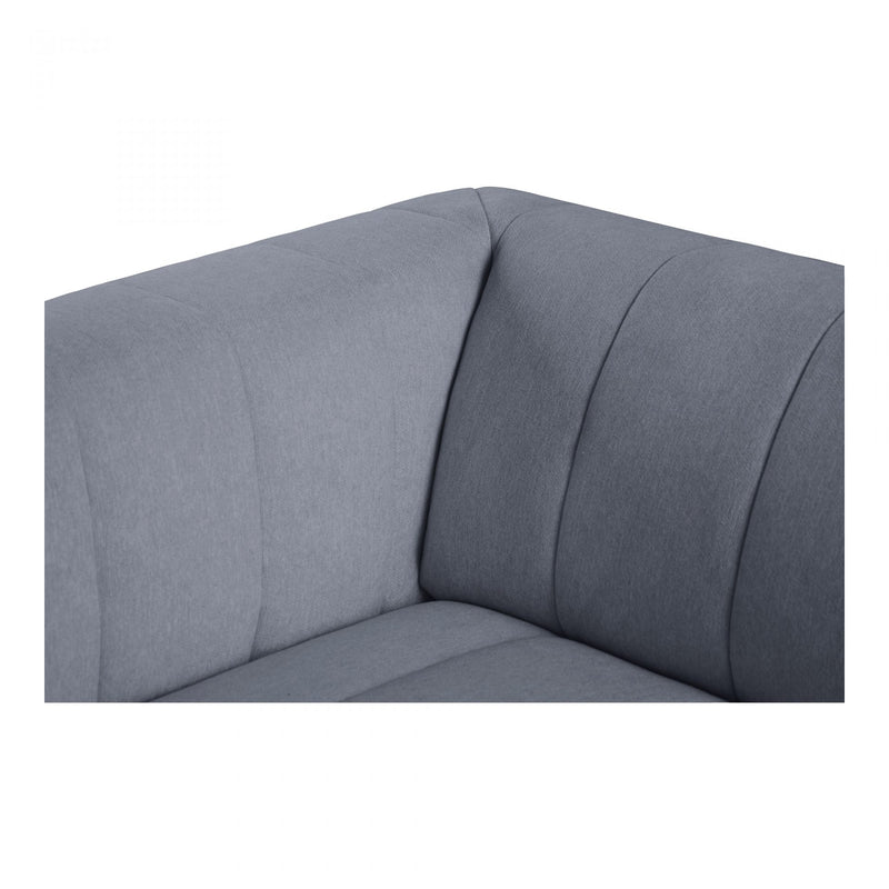 LYRIC ARM CHAIR LEFT GREY (6564573511776)