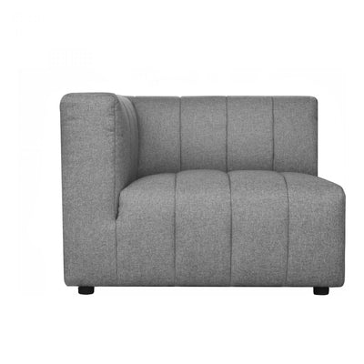 LYRIC ARM CHAIR LEFT GREY (6564573511776)