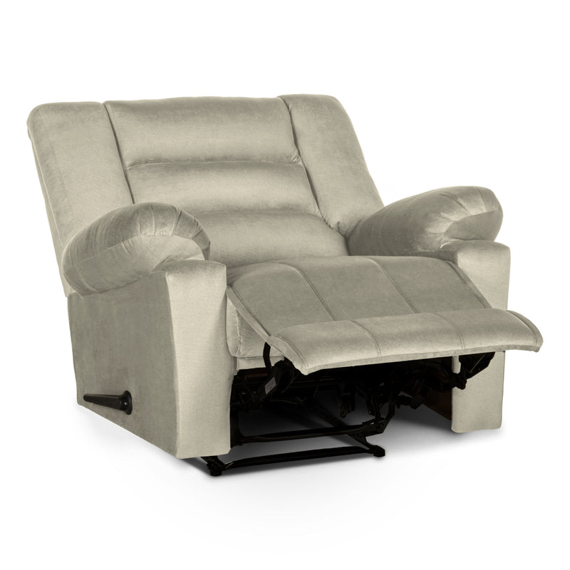 In House Classic Recliner Upholstered Chair with Controllable Back - Pink-905153-PK (6613426536544)