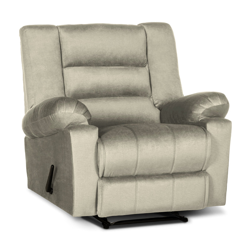 In House Classic Recliner Upholstered Chair with Controllable Back - Pink-905153-PK (6613426536544)