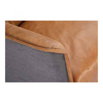 MESSINA LEATHER SOFA CIGARE TAN LEATHER (6577789730912)