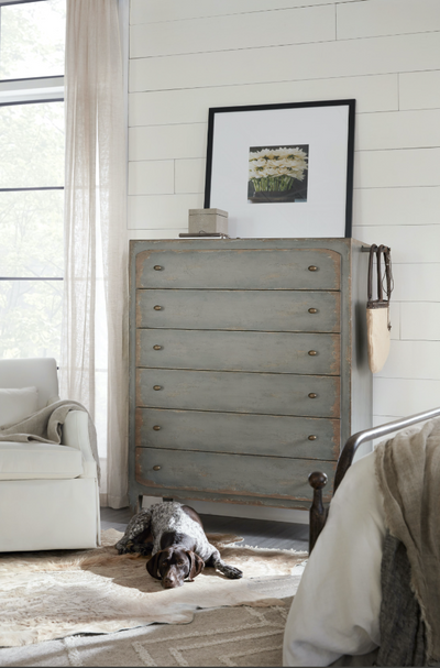 Six-Drawer Chest- Speckled Gray (4688710729824)