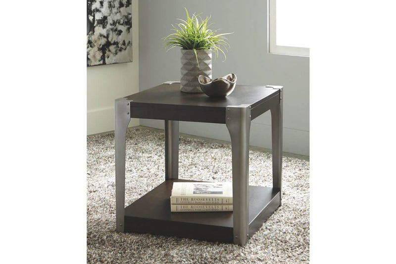 Geriville End Table - Al Rugaib Furniture (2218559438944)