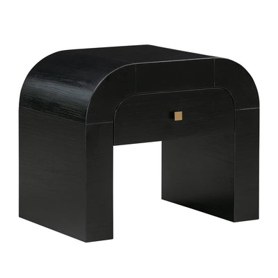 Hump Black Nightstand (6563848028256)