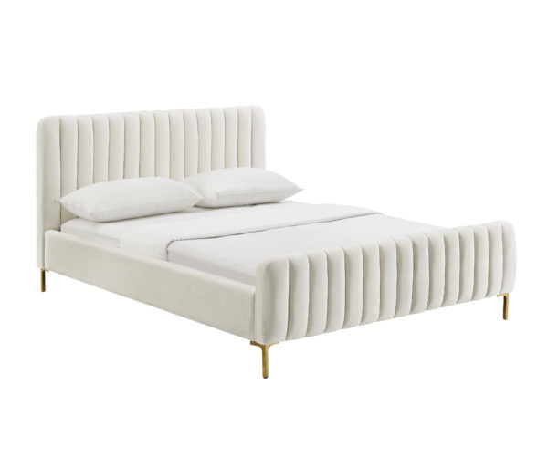 Angela Cream Bed in Queen (6568033452128)