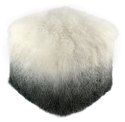 Tibetan Sheep White to Grey Pouf (6568252932192)