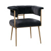 Astrid Grey Velvet Chair (6563845210208)