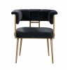 Astrid Grey Velvet Chair (6563845210208)