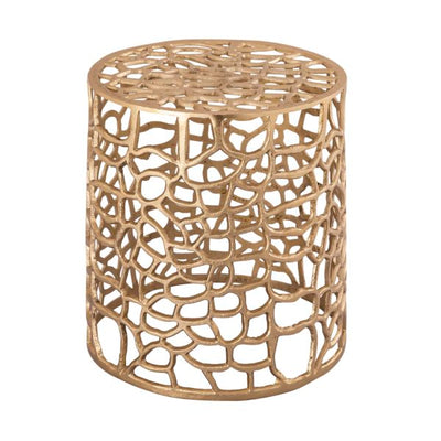 Sophia Gold Side Table (6568252145760)