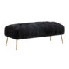 Jessica Black Velvet Bench by Inspire Me! Home Decor (6563847536736)