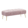 Jessica Mauve Velvet Bench by Inspire Me! Home Decor (6563847602272)