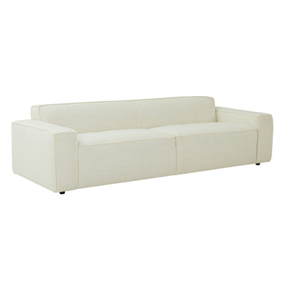 Olafur Cream Linen Sofa (6563844194400)