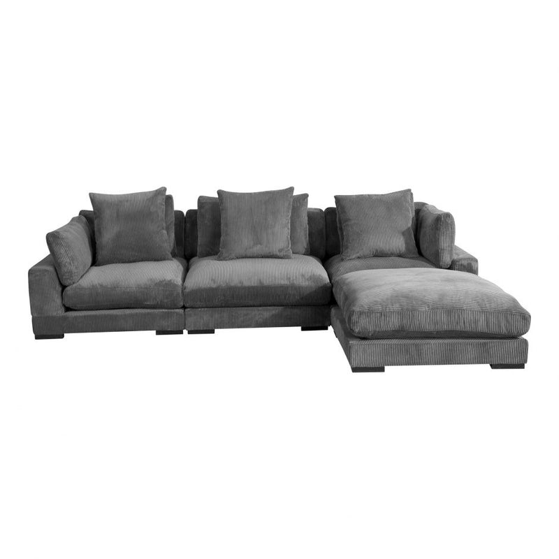 Tumble Lounge Modular Sectional Charcoal - Al Rugaib Furniture (4695143678048)