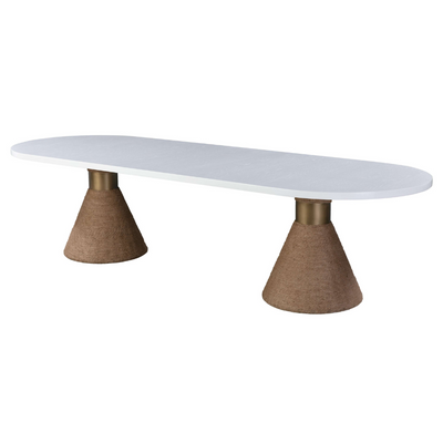 Rishi Natural Rope Oval Table (4482899574880)