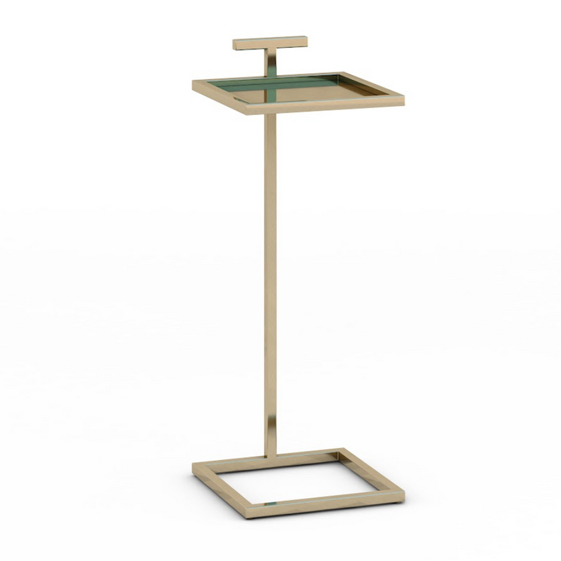 Brass 10 Maisie Accent Table Square