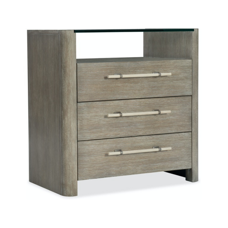 Affinity Three-Drawer Nightstand (4742559236192)