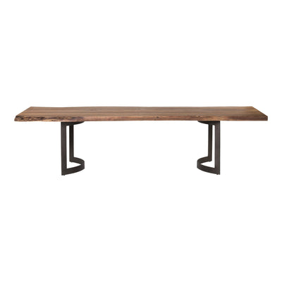 Bent Dining Table Small Smoked - Al Rugaib Furniture (4568058986592)