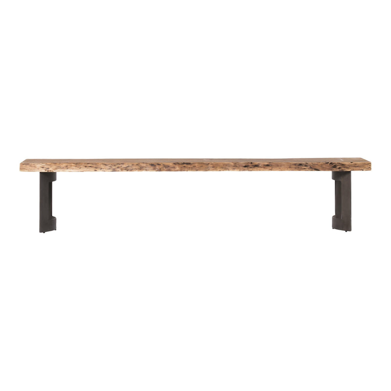 Bent Bench Small Smoked - Al Rugaib Furniture (4568059019360)