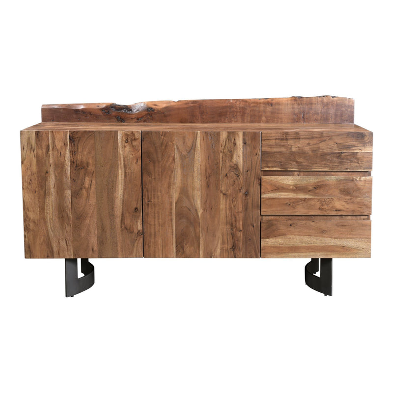 Bent Sideboard Smoked - Al Rugaib Furniture (4568059084896)