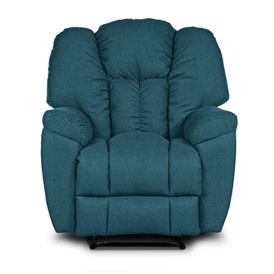 Versace Classic Recliner Upholstered Chair with Controllable Back - Teal-905168-TE (6613424865376)