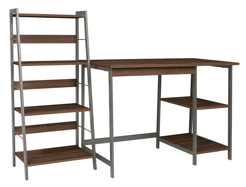 HOME OFFICE DESK AND SHELF (6621290659936)