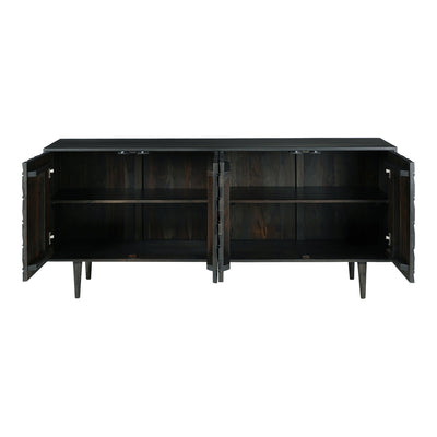 Pablo 4 Door Sideboard Black