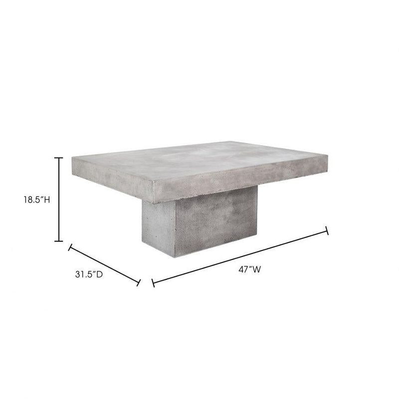 Maxima Outdoor Coffee Table - Al Rugaib Furniture (4583182106720)