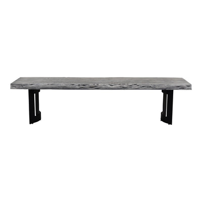 Bent Bench Extra Small Weathered Grey