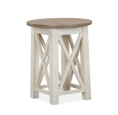 Round End Table (6617286017120)