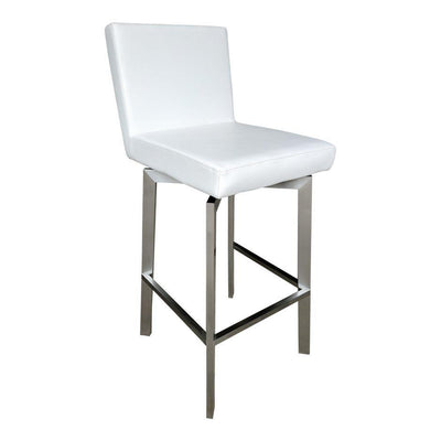 Giro Swivel Barstool White - Al Rugaib Furniture (4583208091744)