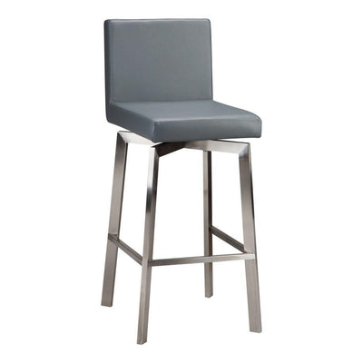 Giro Swivel Barstool Grey - Al Rugaib Furniture (4583205240928)